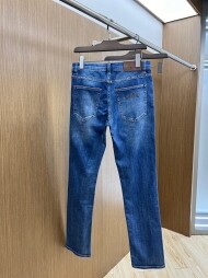 로로피아나 LORO PIANA 자수 로고 남성 청바지 롱