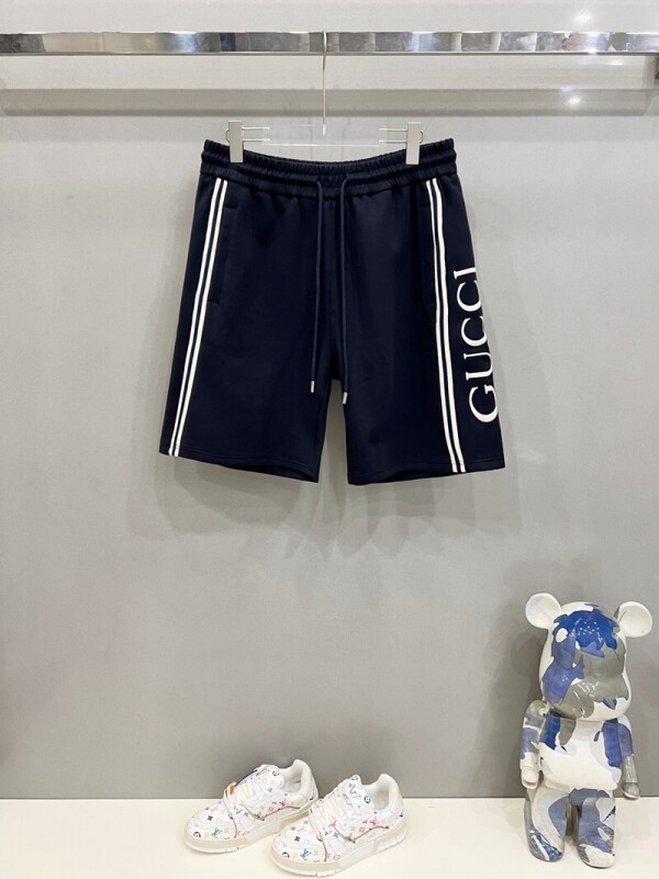 위핑,구찌 GUCCI 캐주얼 자수 로고 남성 반바지