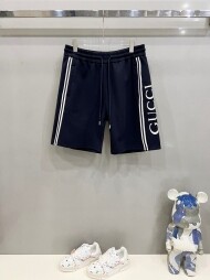 구찌 GUCCI 캐주얼 자수 로고 남성 반바지
