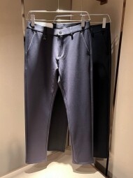 프라다 PRADA 세미 네이비 정장 남자 바지