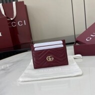구찌 GUCCI Marmont 패션 커플 카드 지갑