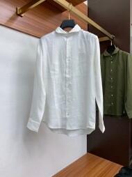 로로피아나 LORO PIANA 캐주얼 남자 긴팔 셔츠
