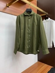 로로피아나 LORO PIANA 캐주얼 남자 긴팔 셔츠