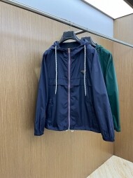 프라다 PRADA 후드 긴팔 남자 점퍼 코트