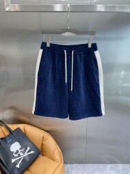 펜디 FENDI 클래식 캐주얼 코디 스트링 반바지