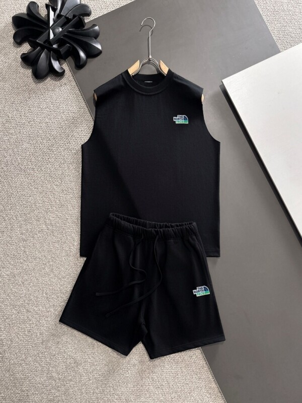 위핑,노스페이스 The North Face 캐주얼 런닝 상의+남성 반바지 세트