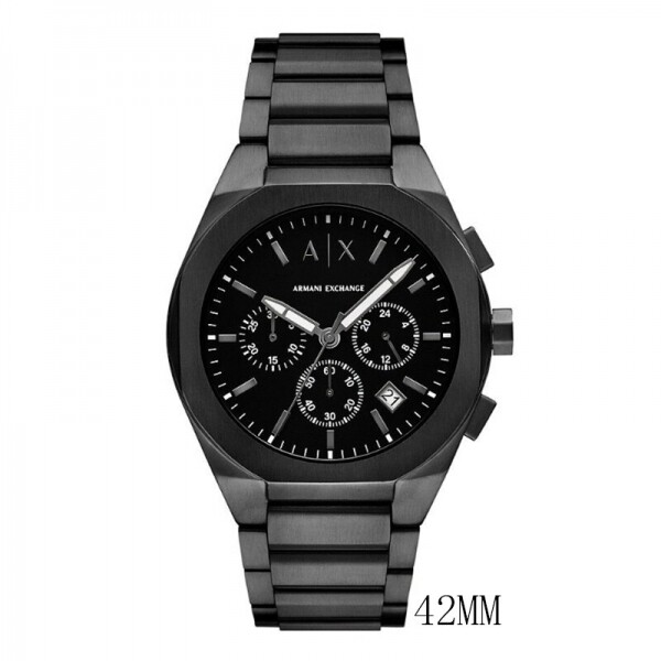위핑,AX 아르마니 익스체인지 Watch AX4183 남성 Black