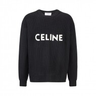 셀린느 CELINE 라운드 로고 남성 니트 스웨터
