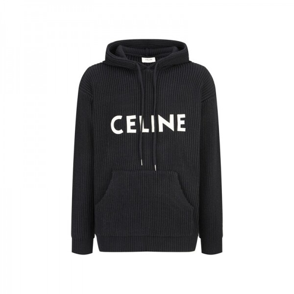 위핑,셀린느 CELINE 후드 남자 니트 스웨터