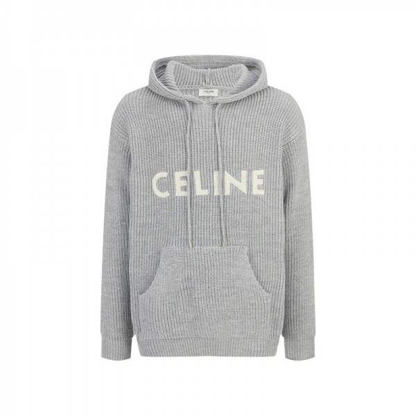 위핑,셀린느 CELINE 후드 남자 니트 스웨터