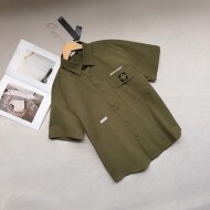 스톤아일랜드 Stone lsland 캐주얼 카고 남자 반팔 셔츠