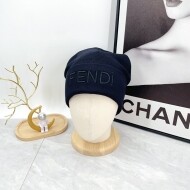 펜디 FENDI 심플 자수 로고 비니