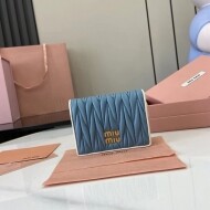 미우미우 MIU MIU pocket wallet 모던 큐티 동전 지갑 11.5 X8cm