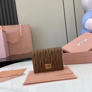 미우미우 MIU MIU pocket wallet 모던 큐티 동전 지갑 11.5 X8cm