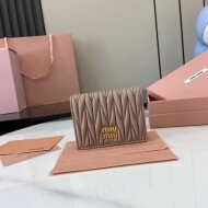 미우미우 MIU MIU pocket wallet 모던 큐티 동전 지갑 11.5 X8cm