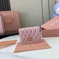 미우미우 MIU MIU pocket wallet 모던 큐티 동전 지갑 11.5 X8cm