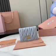 미우미우 MIU MIU pocket wallet 모던 큐티 동전 지갑 11.5 X8cm