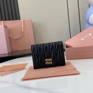 미우미우 MIU MIU pocket wallet 모던 큐티 동전 지갑 11.5 X8cm
