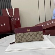 구찌 GUCCI GG Marmont 모던 더블 G 지퍼 동전 지갑