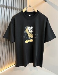 구찌 GUCCI 트렌디 프린트 캐주얼 반팔티셔츠 남녀공용