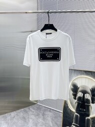 돌체앤가바나 Dolce & Gabbana 모던 심플 캐주얼 반팔 티
