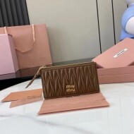 미우미우 MIU MIU pocket wallet 모던 큐티 동전 지갑 카드 지갑