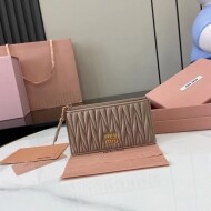 미우미우 MIU MIU pocket wallet 모던 큐티 동전 지갑 카드 지갑