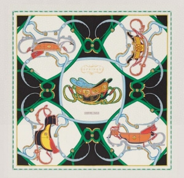 위핑,에르메스 Hermès 패션트렌드 정사각 실크 스카프 90×90cm