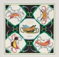 에르메스 Hermès 패션트렌드 정사각 실크 스카프 90×90cm