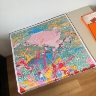 에르메스 Hermès 빈티지 정사각 실크 스카프 90×90cm