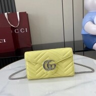 구찌 GUCCI GG Marmont 클래식 빈티지 체인 숄더 크로스백