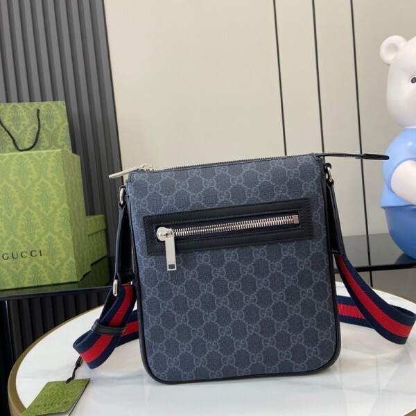 위핑,구찌 GUCCI 클래식 GG 캔버스 남성 크로스백