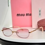 미우미우 MIU MIU 여성 트렌드 빈티지 선글라스 MU50AV 52口19-145