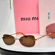 미우미우 MIU MIU 여성 트렌드 빈티지 선글라스 MU50AV 52口19-145