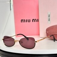 미우미우 MIU MIU 여성 트렌드 빈티지 선글라스 MU50AV 52口19-145