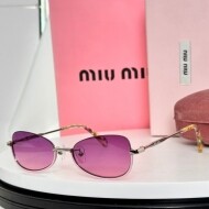 미우미우 MIU MIU 여성 트렌드 빈티지 선글라스 MU50AV 52口19-145
