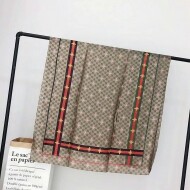 디올 DIOR 꿀벌 로고 실크 스카프