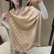 디올 DIOR 더블 G 프린트 실크 스카프