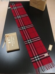 버버리 BURBERRY 체크 캐시미어 머플러