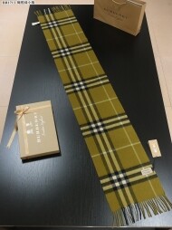 버버리 BURBERRY 체크 캐시미어 머플러