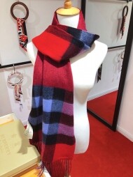 버버리 BURBERRY 체크 캐시미어 머플러