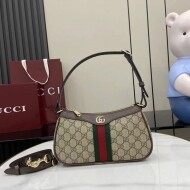 구찌 GUCCI 클래식 레드 스트라이프 겨드랑이 가방
