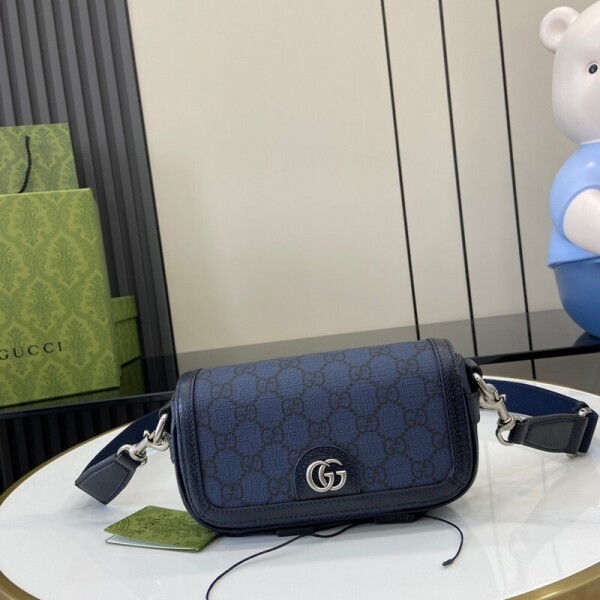위핑,구찌 GUCCI Ophidia 클래식 지그 남성 미니 크로스백