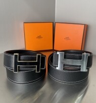 에르메스 H로고 버클 벨트