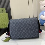 구찌 GUCCI GG Supreme 클래식 캔버스 남성 크로스백