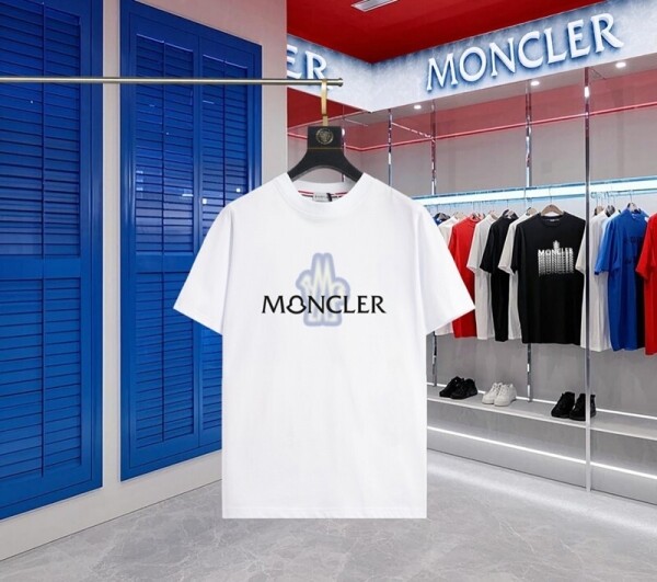 위핑,몽클레르 MONCLER 모던 클래식 커플 반팔 티