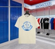 몽클레르 MONCLER 캐주얼 라운드 커플 반팔 티