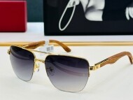 까르띠에 Cartier 남성 클래식 빈티지 트렌드 선글라스 CT0283S 58口17-140