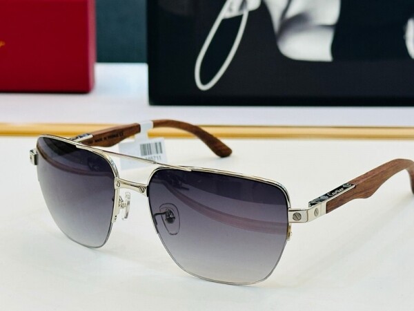 위핑,까르띠에 Cartier 남성 클래식 빈티지 트렌드 선글라스 CT0283S 58口17-140