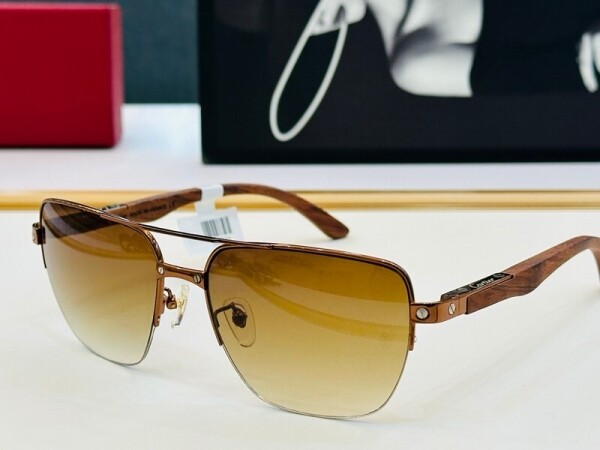 위핑,까르띠에 Cartier 남성 클래식 빈티지 트렌드 선글라스 CT0283S 58口17-140